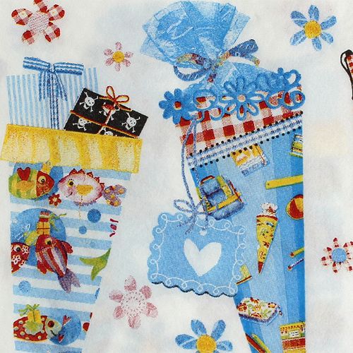 Floristik24 Ubrousky s motivem cukrové šišky 33x33cm