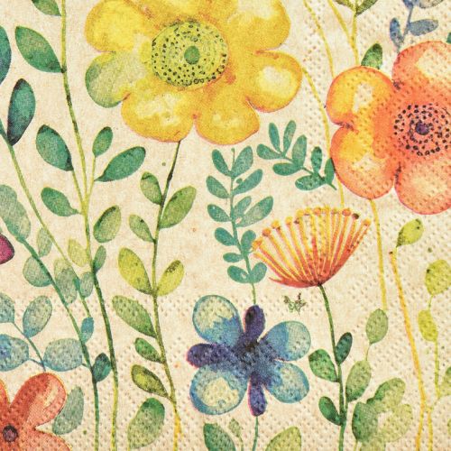 Floristik24 Ubrousky Spring Butterfly Flowers 33x33cm 20 ks