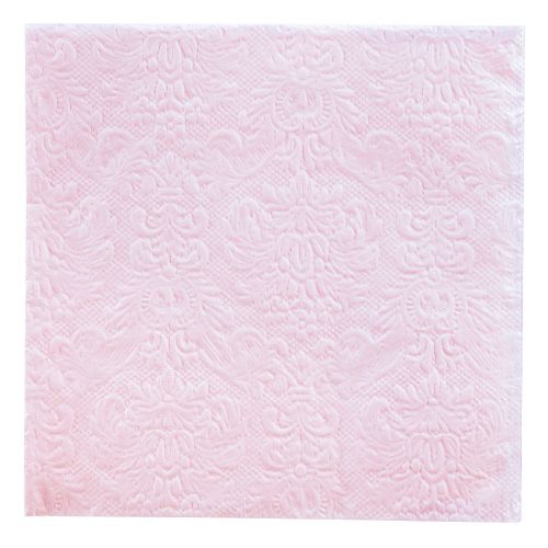 položky Ubrousky Růžové jarní ozdoby embosované 33x33cm 15 ks