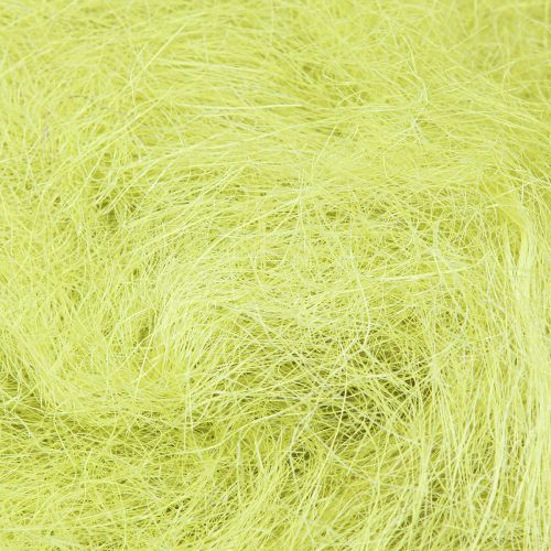položky Sisal světle zelené přírodní vlákno pro řemesla 300g
