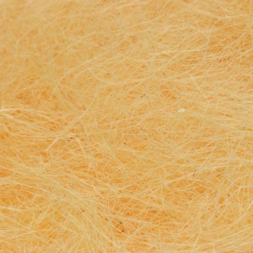 Floristik24 Sisal Meruňka přírodní materiál výplň vlněné deko vlákno 300g