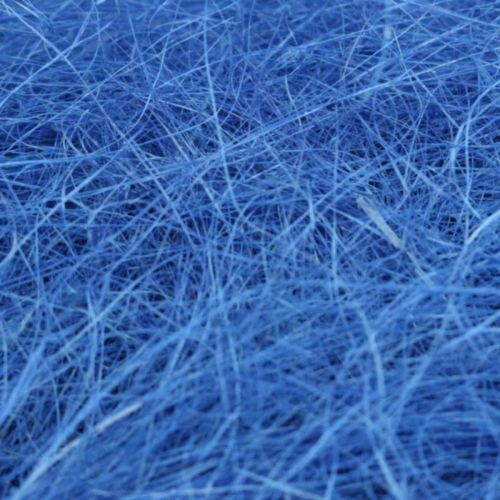 položky Sisalový vatelín modrý, přírodní vlákna 300g