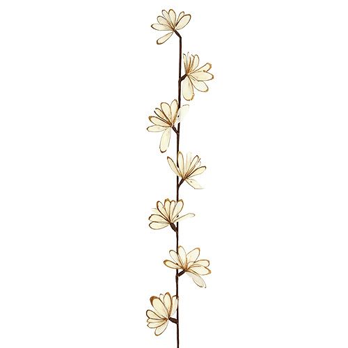 Floristik24 Sola Chips Sunny Stick Brown, White 6 ks.