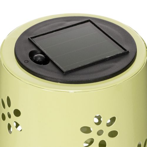 položky Solární LED stolní lampa s květinovým vzorem, atmosférické venkovní osvětlení, 28 cm