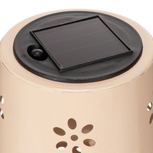 položky Stolní lampa s květinovým vzorem, solární, pro romantické osvětlení zahrady, 28 cm