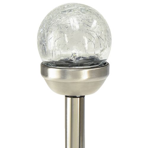 Floristik24 Solární zahradní kůl solární světla balkon Ø6cm H36cm 6 ks