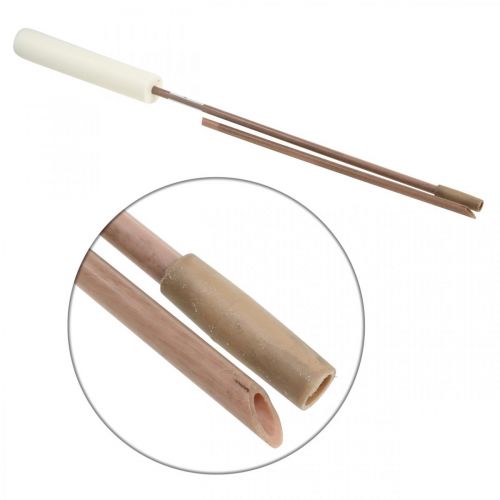 položky Zahradní dekorace LED solární svíčka solární světlo V98cm