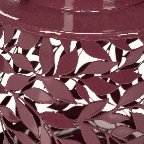 položky Lucerna s motivem listů, solární, pro atmosférické venkovní osvětlení, 25 cm