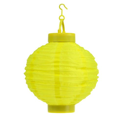 položky Lampion LED se solárním 20cm žlutým