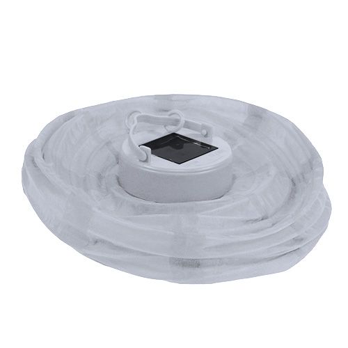 položky LED lucerna se solárním 20cm bílá