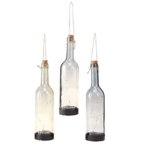 položky Solární světla venkovní solární LED lahve Ø7,5cm H31cm 3ks