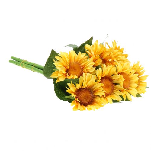 Floristik24 Slunečnice 34cm 4ks