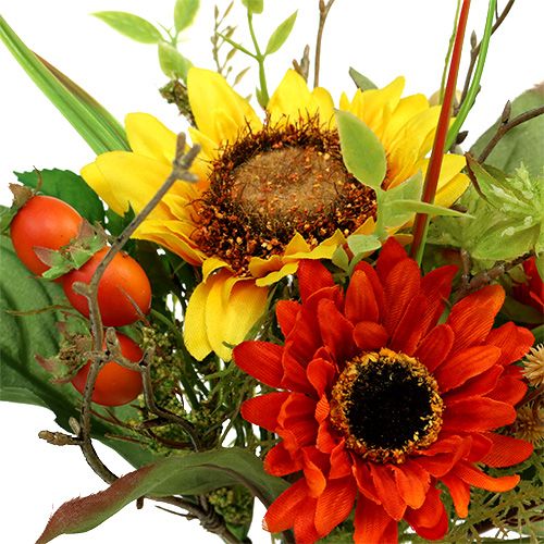 Floristik24 Kytice slunečnic žlutá 24cm