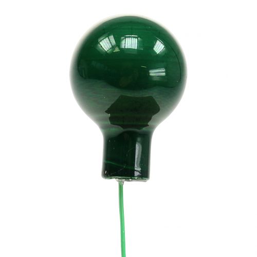 položky Zrcadlové bobule tmavě zelené Ø2cm 144p