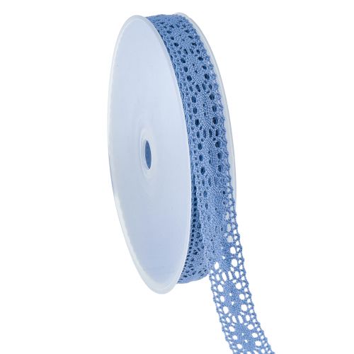 položky Krajková stuha džíny modrá ozdobná stuha bižuterní stuha Š18mm L20m