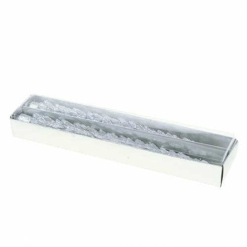 Floristik24 Kuželové svíčky jedle stříbrné 30mm × 260mm 2ks