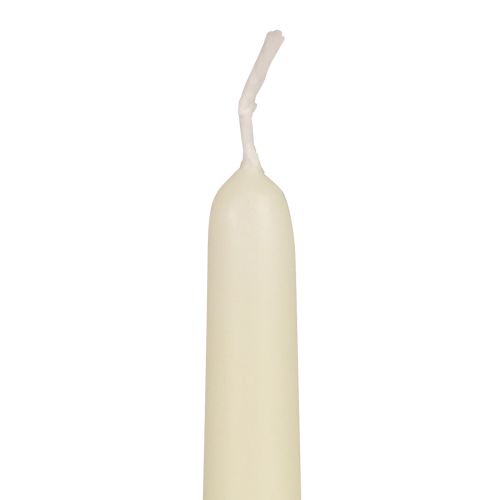 položky Kuželové svíčky, tyčové svíčky, bílá slonová kost, 250/23 mm, 12 kusů