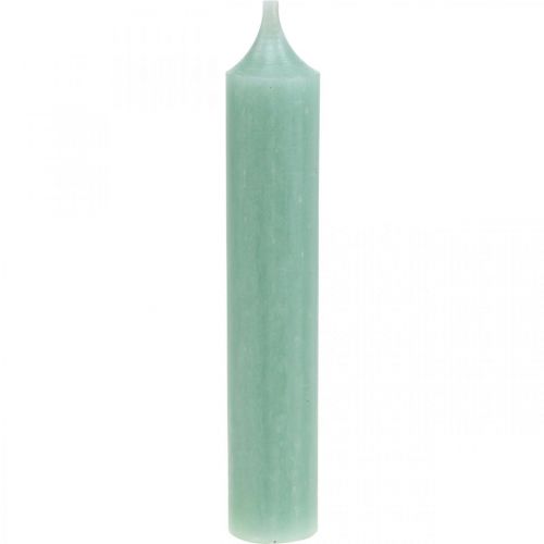 Svíčky krátké Svíčky Green Jade na poutko Ø21/110mm 6ks