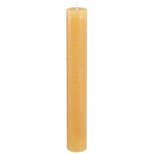Floristik24 Kuželové svíčky plnobarevné svíčky medové 34x240mm 4 ks