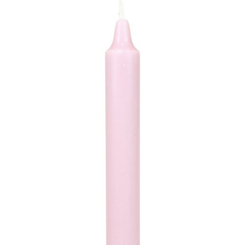 položky PURE Kuželové svíčky Starorůžové Wenzel Candles Pink 250/23mm 4ks