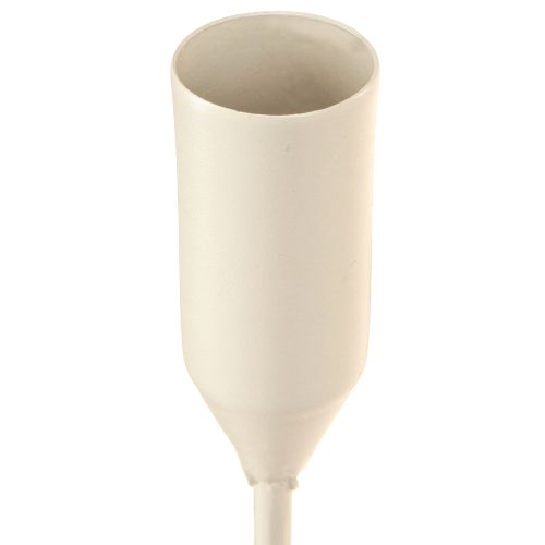 položky Svícen Taper, 6 svíček, šedý, Ø20cm, V31cm