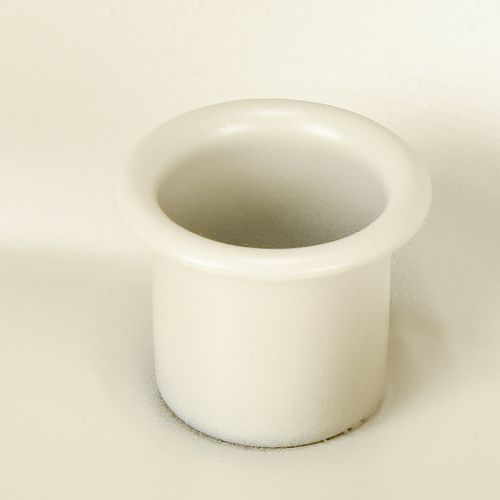 položky Svícen Taper pro 4 svíčky, miska na svíčku, šedý kov, Ø30cm