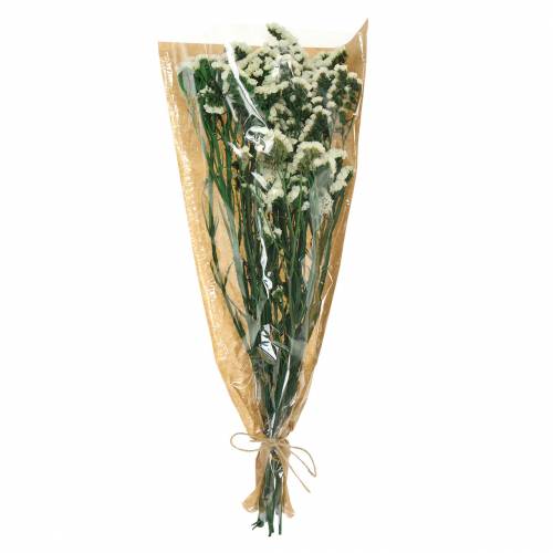 Floristik24 Svazek sušených květů mořská levandule bílá 40–55 cm 120g