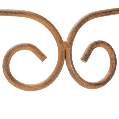 položky Trellis, pomůcka pro lezení, zakřivený dekorativní prvek pro květinové záhony a květináče, 75 cm