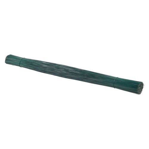 položky Zásuvný drát zelený řemeslný drát květinářský drát Ø0,4mm 40cm 1kg