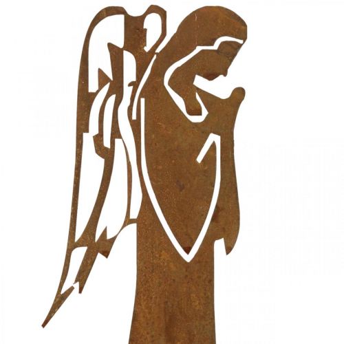 Floristik24 Zahradní kůl Vánoční Patina Deco Anděl se modlí 40 cm