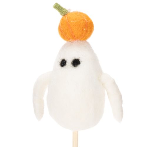 Figurky duchů na dřevěných tyčkách, halloweenská dekorace, 54 cm, 8 kusů | Floristik24.cz