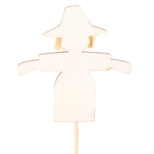 Dřevěné dekorace strašáka, různé barvy, 30 cm, 12 kusů | Floristik24.cz