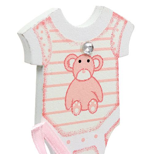 Floristik24 Porodní zátka 5,5cm L25,5cm modrá, růžová 24 ks