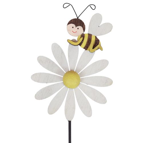 položky Jarní dekorace květina plug včelí dekorace 11×7,5cm 6ks