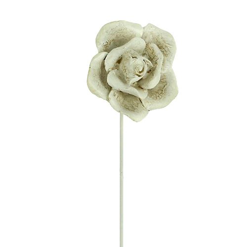 Floristik24 Zástrčné růže různé. Ø5,5cm L19cm 4 kusy