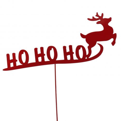 položky Zástrčka s vánočním motivem červená 30cm