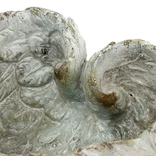 Floristik24 Zásuvná miska ve tvaru srdce 15 cm x 13 cm V8 cm
