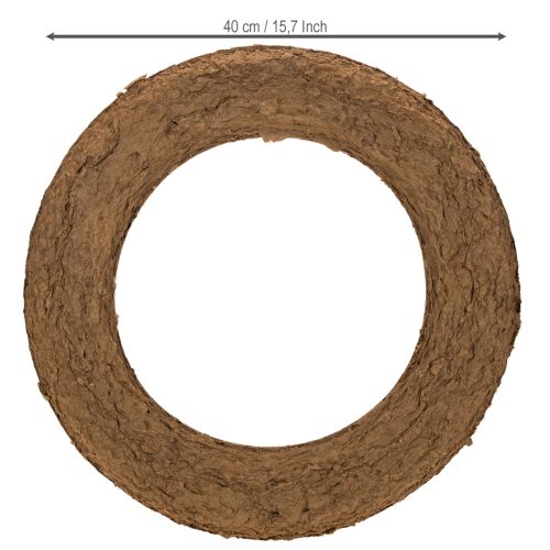 Květinový pěnový kroužek OASIS® Renewal® Floral Foam Biolit® 40 cm 2 ks | Floristik24.cz