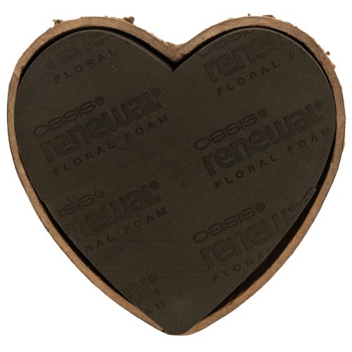 Pěnová květinová výplň ve tvaru srdce OASIS® Renewal® Floral Foam Biolit® 26 cm 2 ks