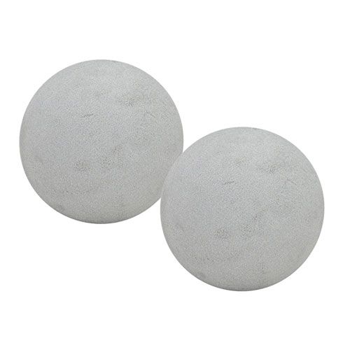 Floristik24 Floral Foam Ball Foam Ball Grey Ø12cm 6ks