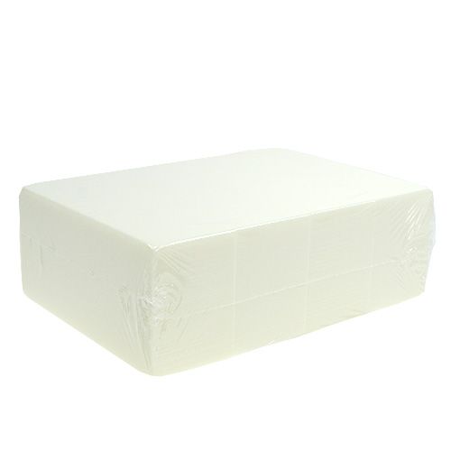 Floristik24 Květinové pěnové cihly Rainbow Ivory 4ks