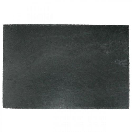Floristik24 Přírodní břidlice, kamenný podnos, břidlice antracit 45×30cm