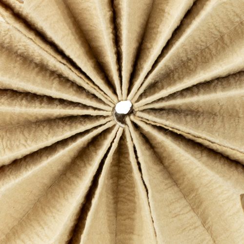 položky Papírové hvězdy, přírodní barvy, Ø10cm, 6 kusů