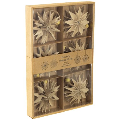 položky Papírové hvězdy s jutovým provázkem pro slavnostní dekoraci