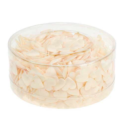 Floristik24 Látkové srdce na posypání krémem 800p