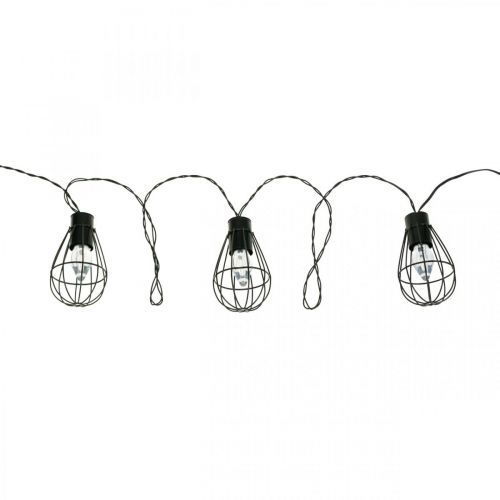 Floristik24 LED solární pohádková světla zahradní dekorace černá 350cm 8LED