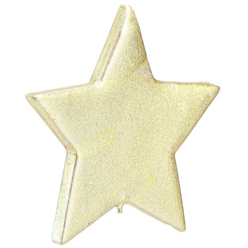 položky Sypaná dekorace hvězdičky zlatá Ø3/5/7cm – 2. výběr – 44 kusů