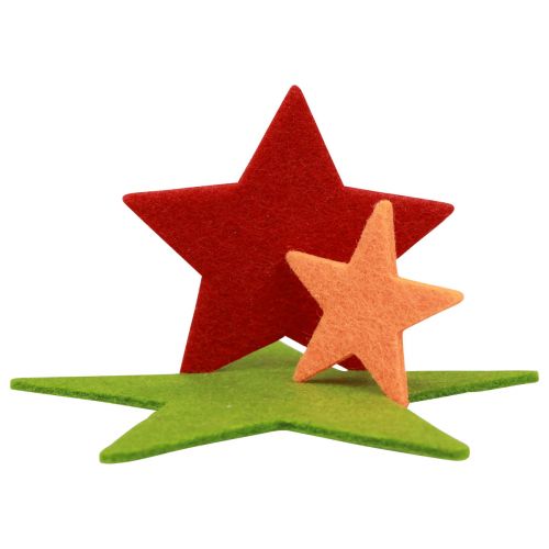 položky Rozhazujte dekorace hvězdičky, rozhazujte díly Vánoční barevné 108 dílků
