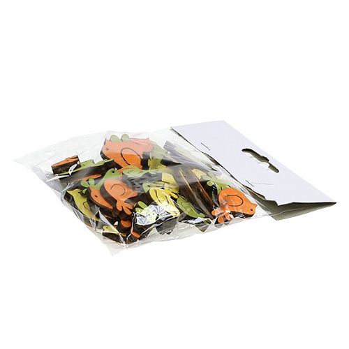 Floristik24 Streudeko pták zbarvený zadek. 2,5-4cm 36ks