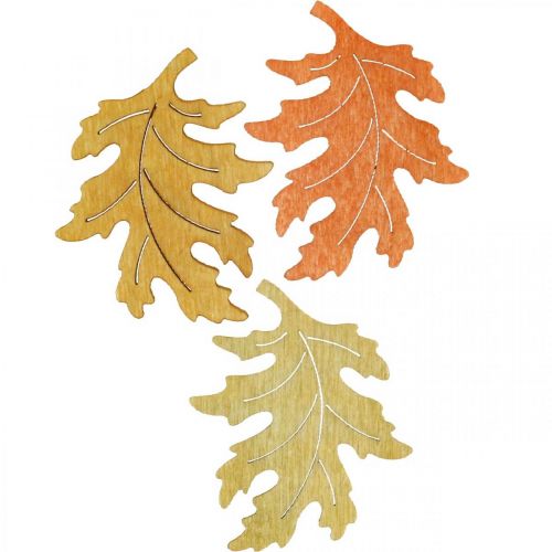 Stolní dekorace podzimní podzimní listí rozhazovat dekorace listy 4cm 72p